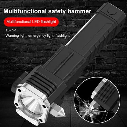 Multifunctional Hammer Torch with cutter and power bank