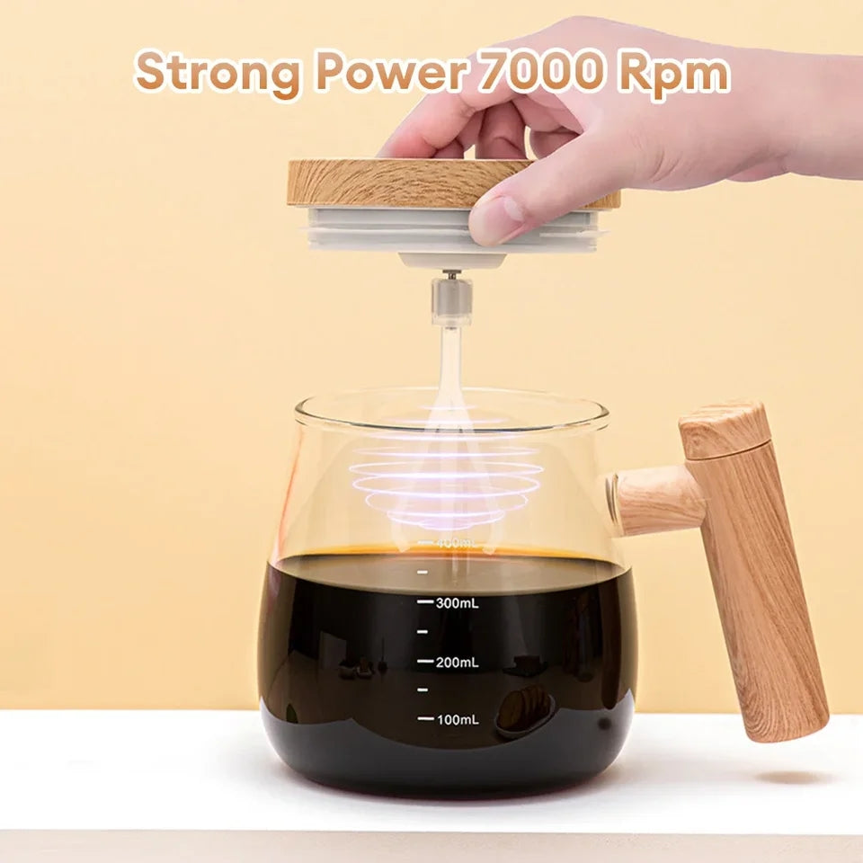 Electric mixing cup rechargeable