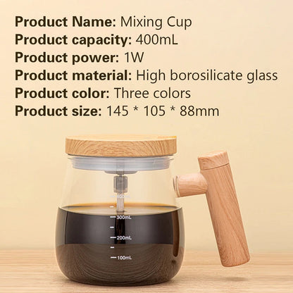 Electric mixing cup rechargeable