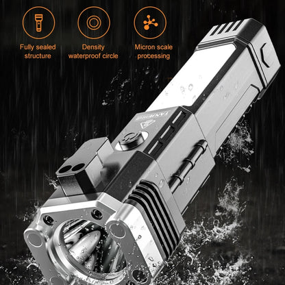 Multifunctional Hammer Torch with cutter and power bank