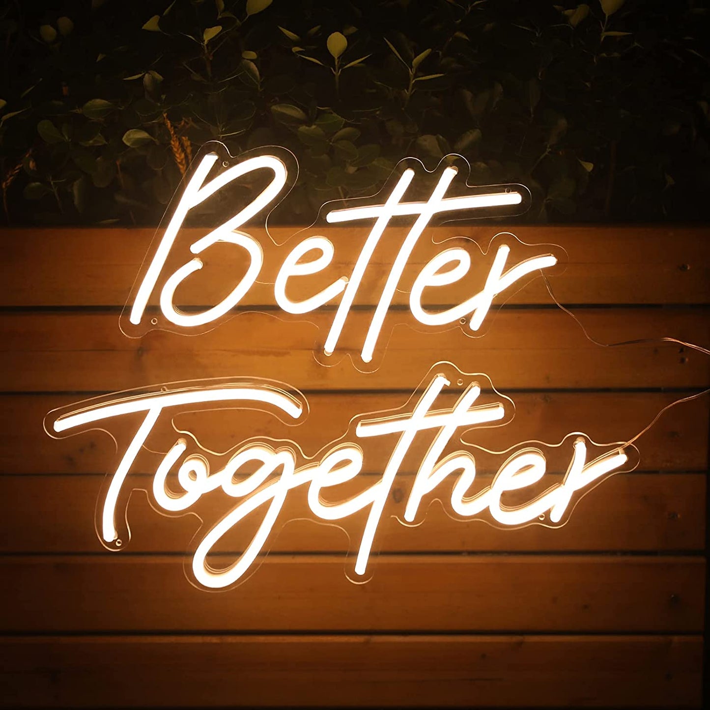 Better together neon light