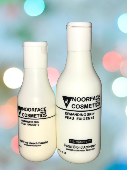 NoorFace Cosmetics Skin Polish Kit (Volume + Bleach Powder)